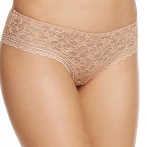 Free People Lace Hipster Panties Nude - Large - NWT